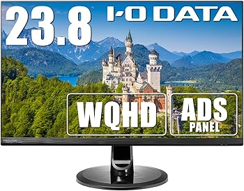 Amazon.co.jp: IODATA モニター 23.8インチ WQHD フレームレス
